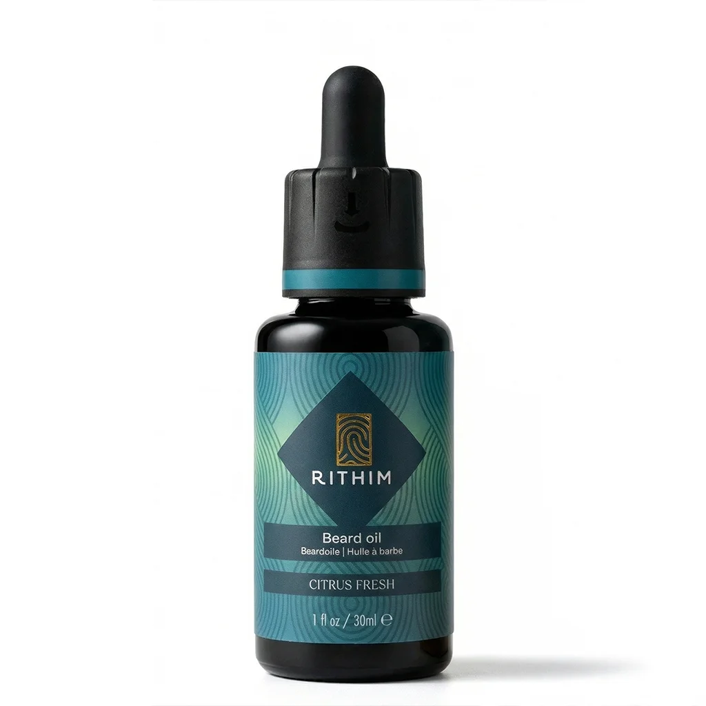 Rithim Citrus Fresh baardolie 30ml - voor korte baard